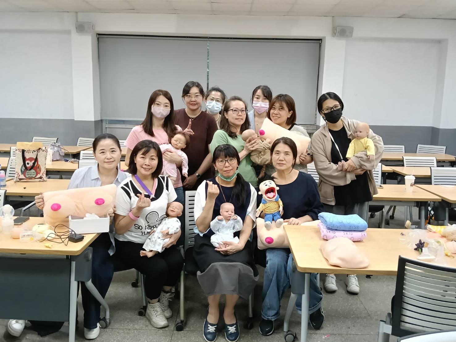 2026夏季班【產後泌乳照護課程】結業大合照