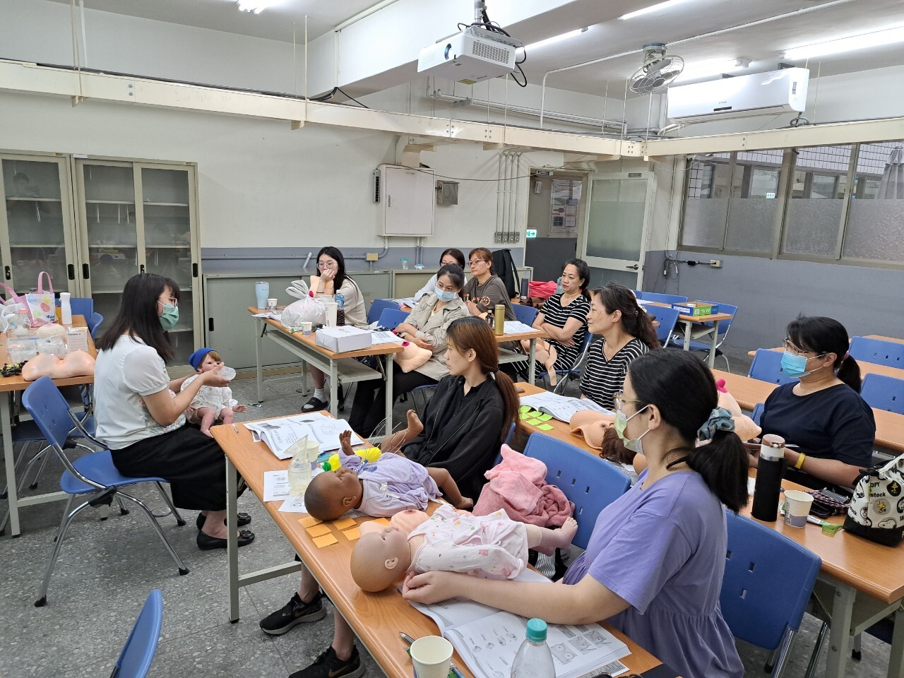 2024春季班【產後泌乳照護課程】上課照片