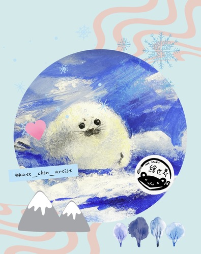 作品【萌萌的海豹】圖片